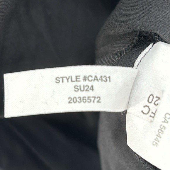 J Crew Factory One-shoulder midi dress in Black size 8P NWT CA431 - Picture 8 of 10